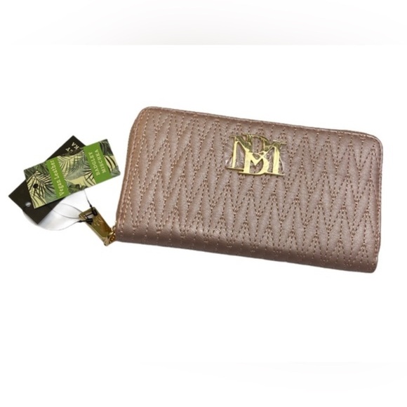 Badgley Mischka Long Wallet with Phone Pocket - Picture 1 of 7